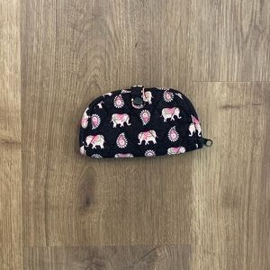 Vera Bradley Pink Elephant Coin Purse/Key Chain